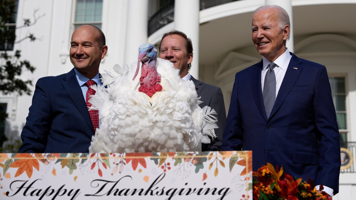 Biden spends 81st birthday pardoning Thanksgiving turkeys – NBC10 Philadelphia - Vimarsana News