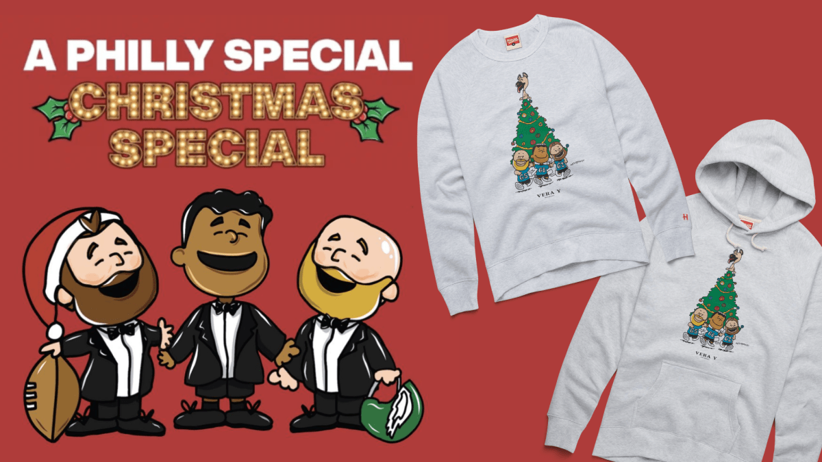 “A Philly Special Christmas Special” launches apparel collection, here