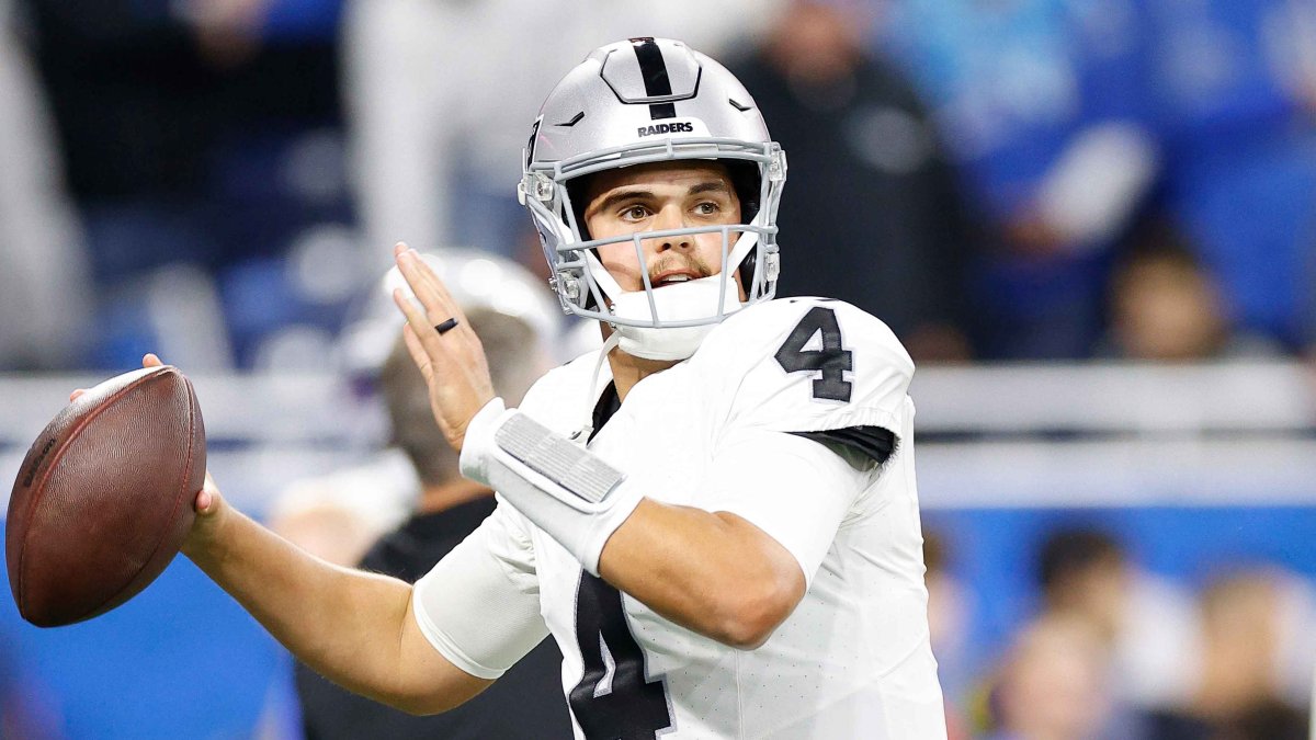 Raiders starting rookie Aidan O’Connell over Jimmy Garoppolo moving forward, per report – NBC10 Philadelphia