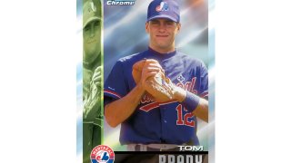 Tom Brady Baseball Card