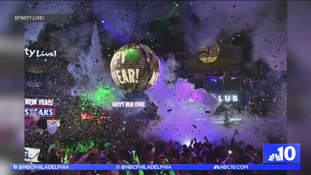 Ring in the new year at XFINITY Live! NBC10 Philadelphia
