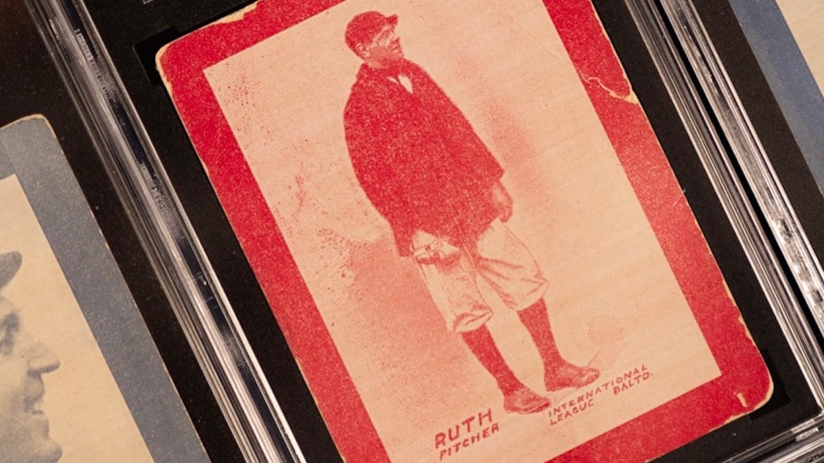 109-year-old Babe Ruth rookie card sells for $7.2 million – NBC10 ...