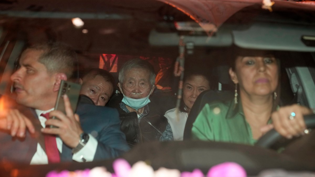 Former Peruvian President Fujimori freed from prison – NBC10 Philadelphia - Vimarsana News
