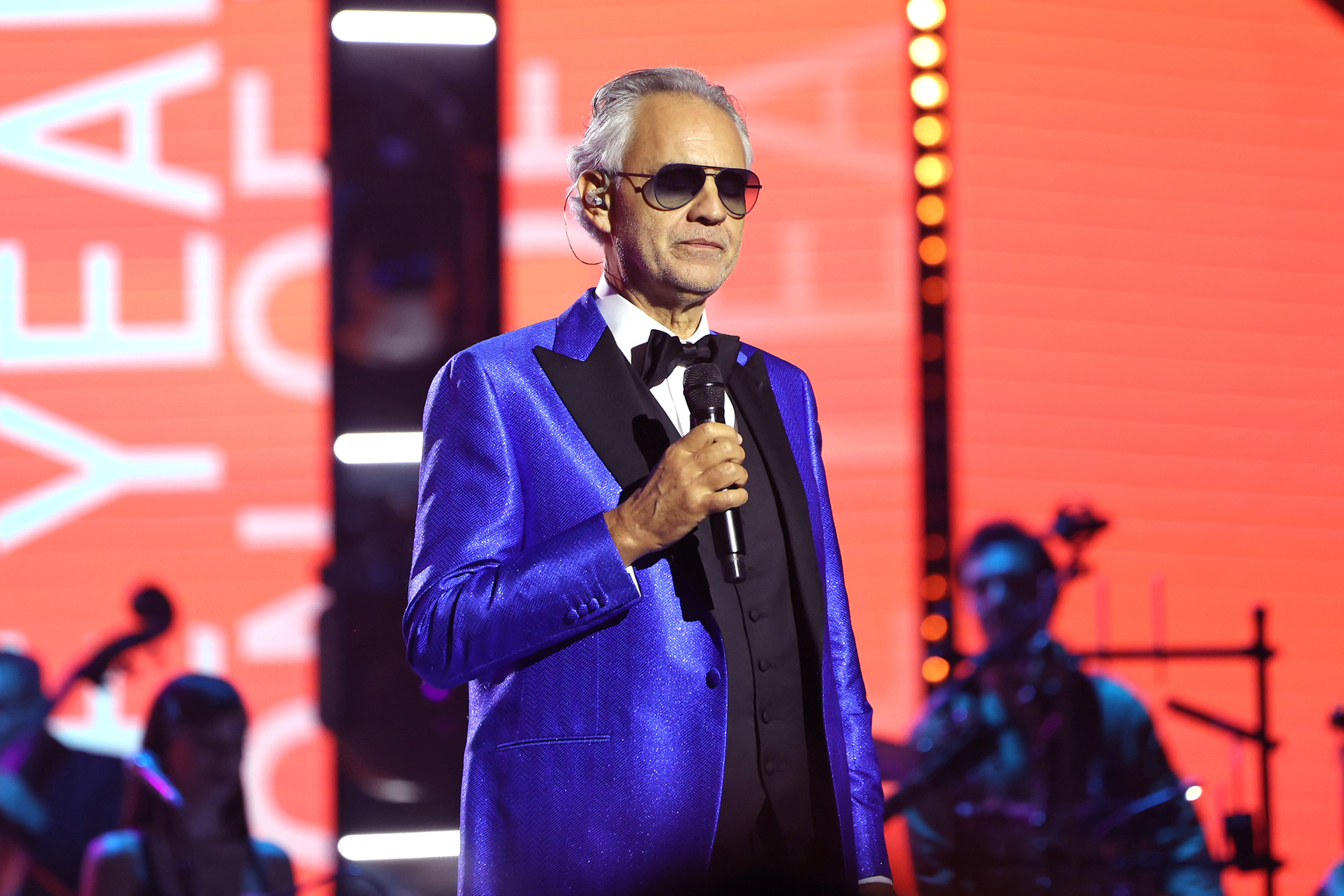 Andrea Bocelli: 'It's beautiful to sing for everybody