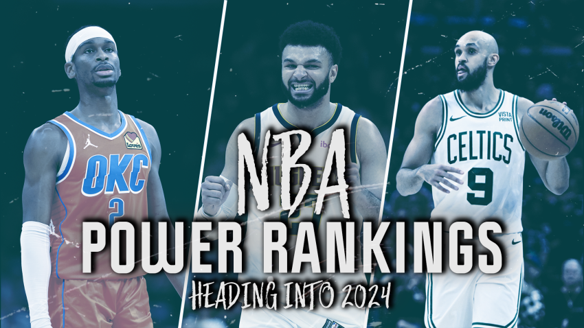 picture that says nba power rankings heading into 2024