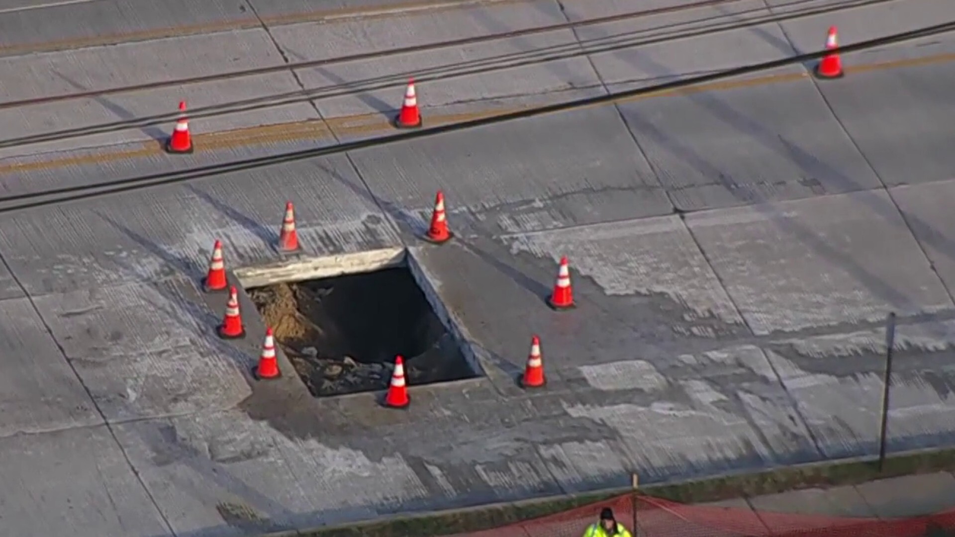 Sinkhole Reopens on Route 202