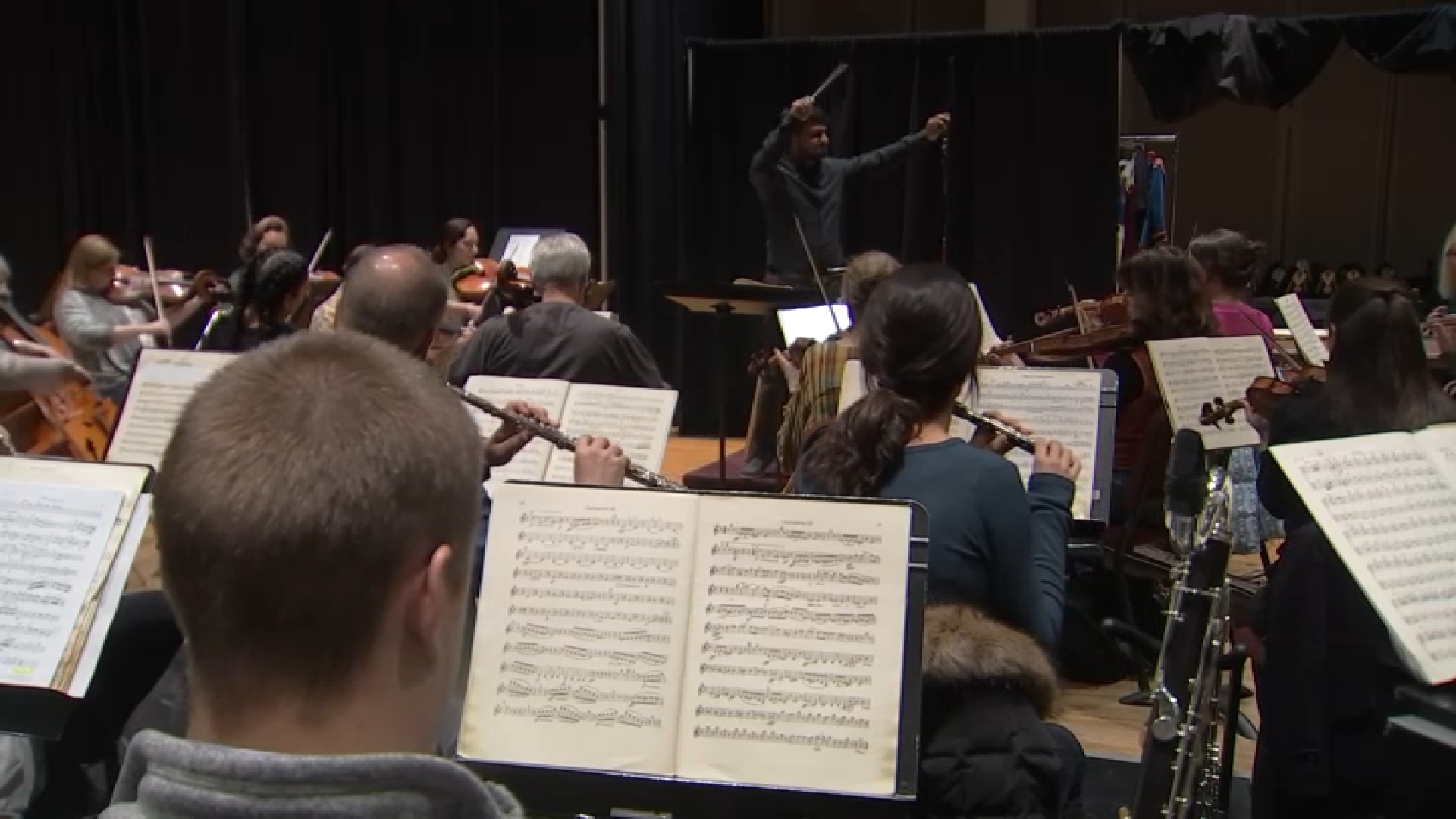 A student may be the one conducting the orchestra when you see The Nutcracker this year