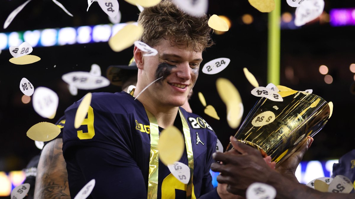 Michigan QB J.J. McCarthy enters NFL draft after national title NBC10