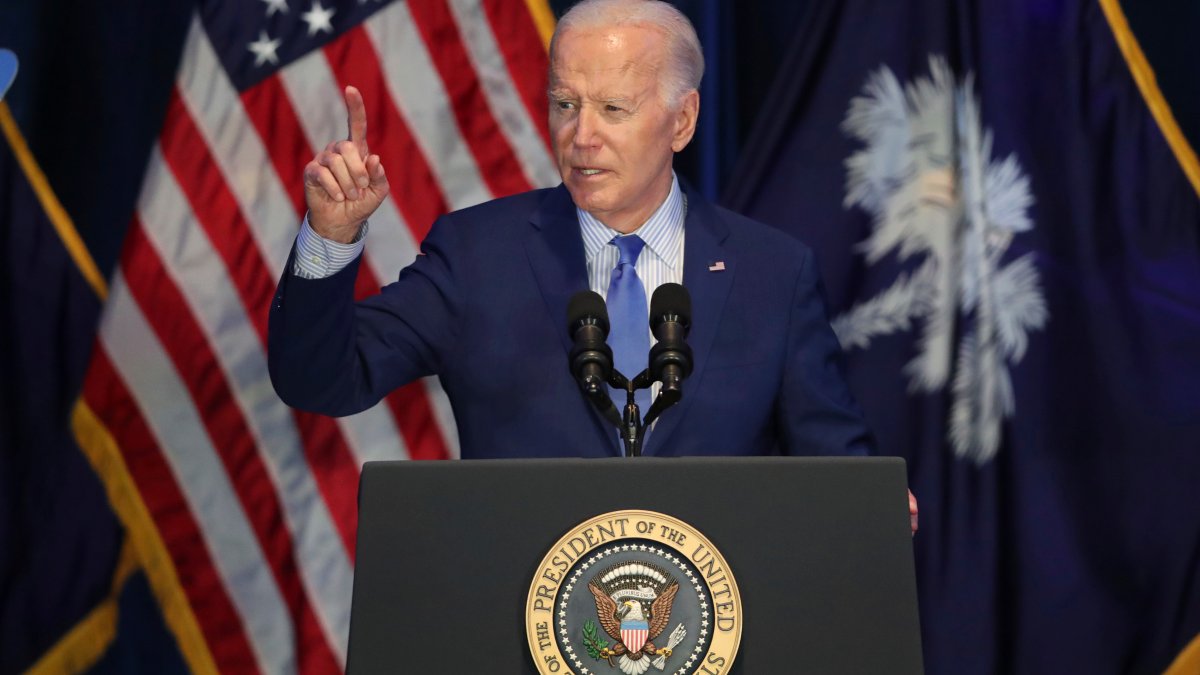 Biden says he would shut down border ‘right now’ in South Carolina ...