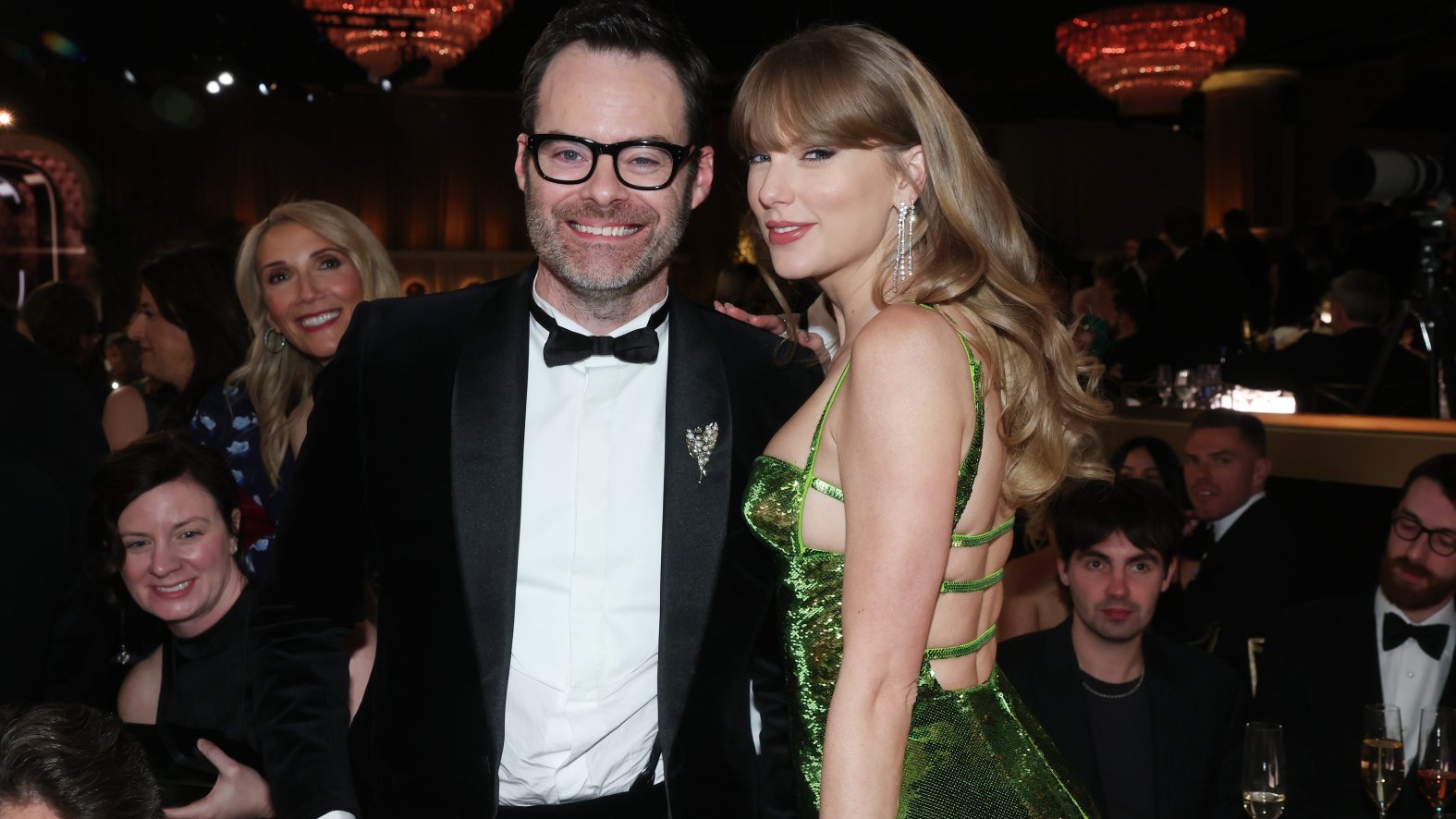Freddie Freeman in Taylor Swift Golden Globes photo confuses MLB fans