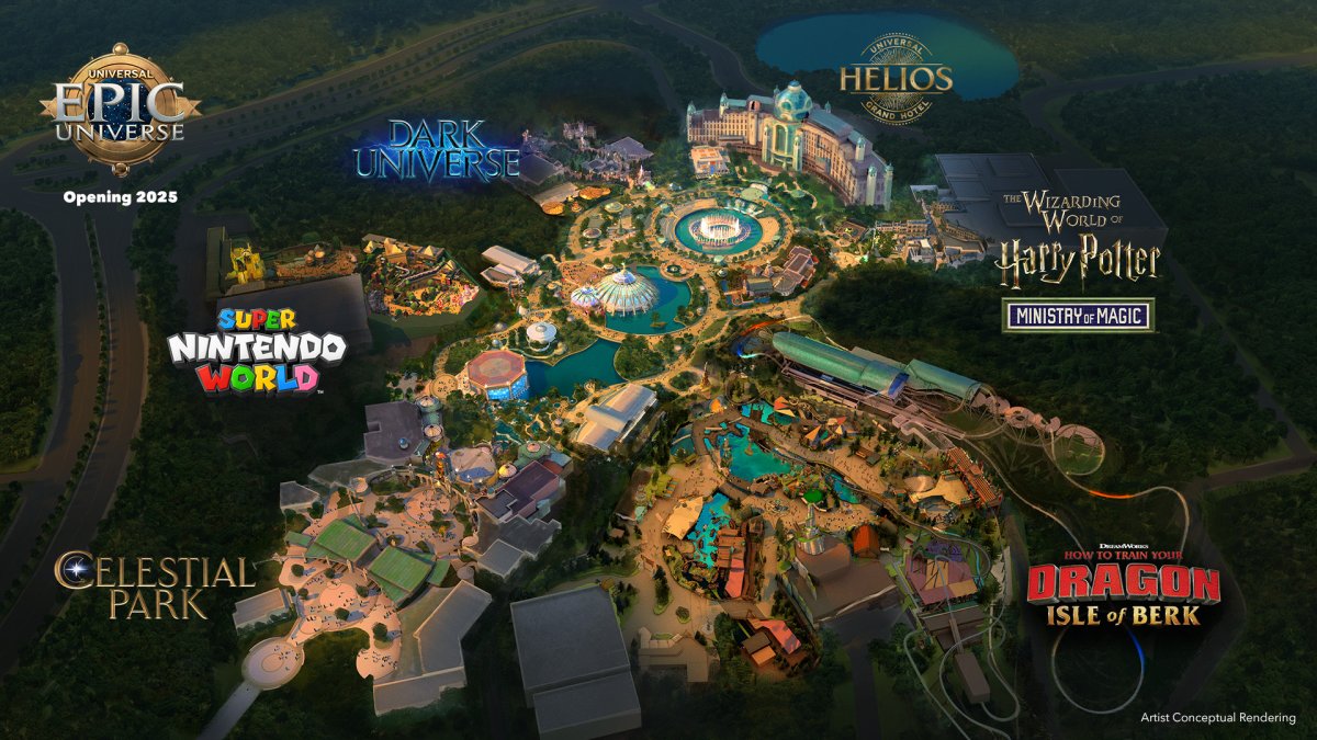 Watch a sneak peek at Universal's new Epic Universe theme park – NBC10 Philadelphia - Vimarsana News