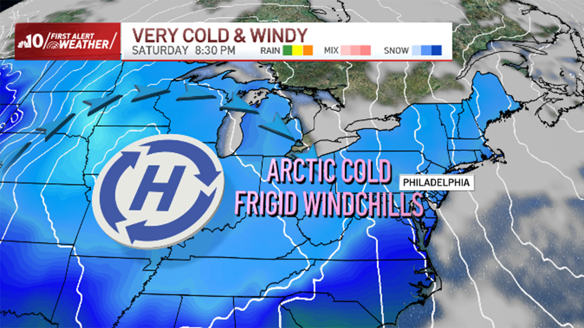 Expect frigid wind chills on Saturday.