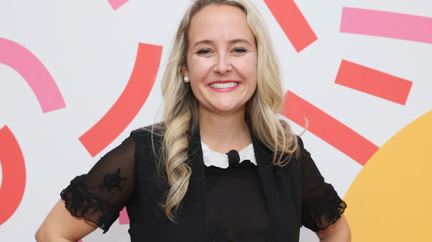 Alexa von Tobel attends Brit + Co Kicks Off Experiential Pop-Up #CreateGood with Allison Williams and Daphne Oz at Brit + Co on October 4, 2017 in New York City.