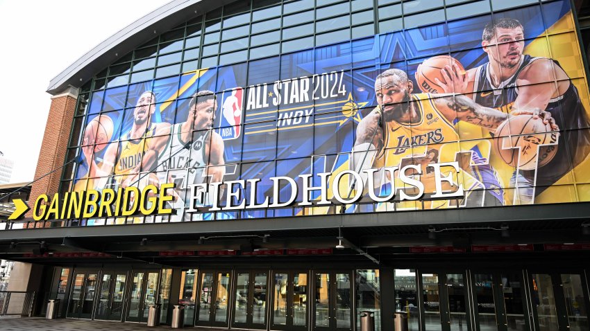 2024 NBA All-Star game signage