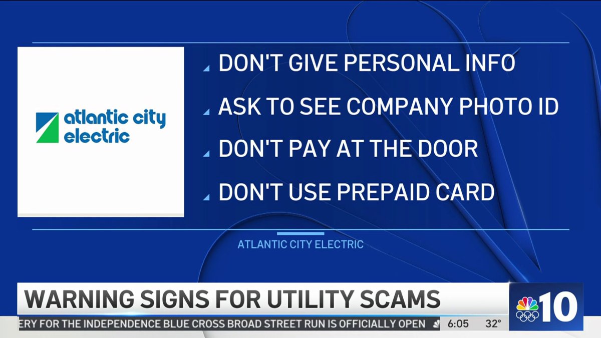 Scam alert for Atlantic City Electric customers NBC10 Philadelphia