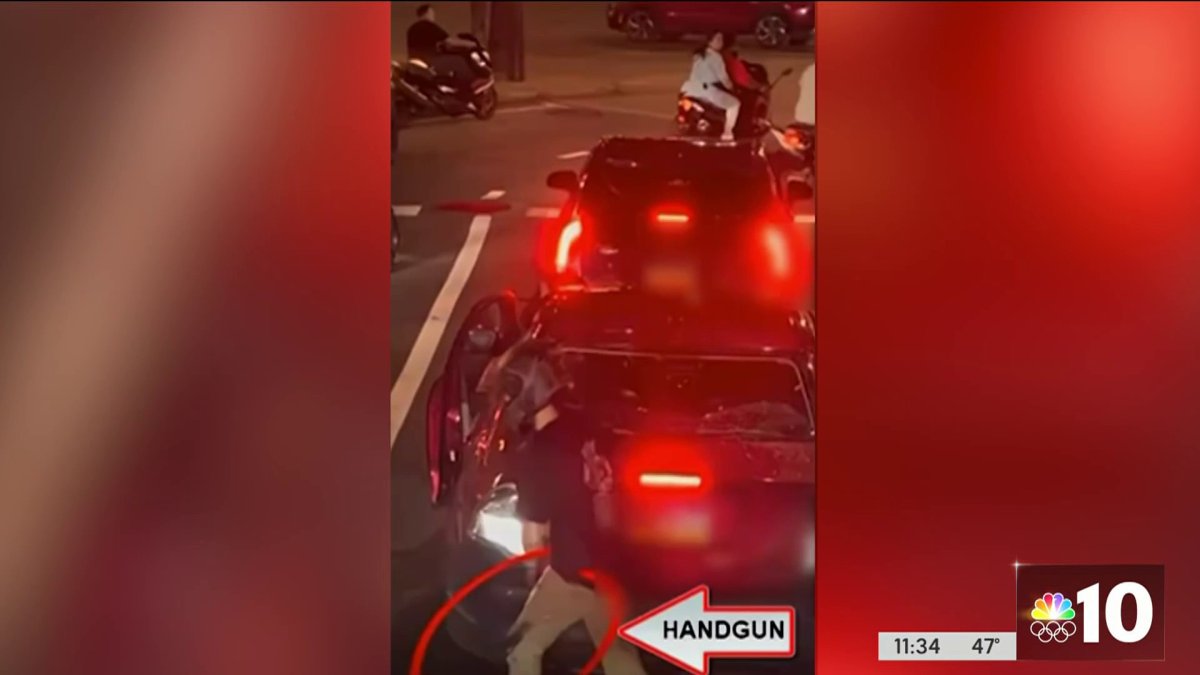 Biker Caught On Video Attacking Woman Car Pleads Guilty Nbc10