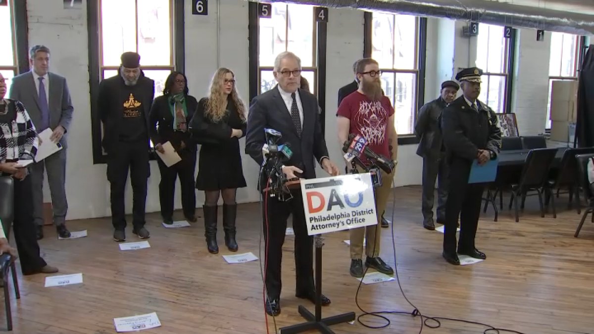 District Attorney Larry Krasner unveils retail theft task force NBC10