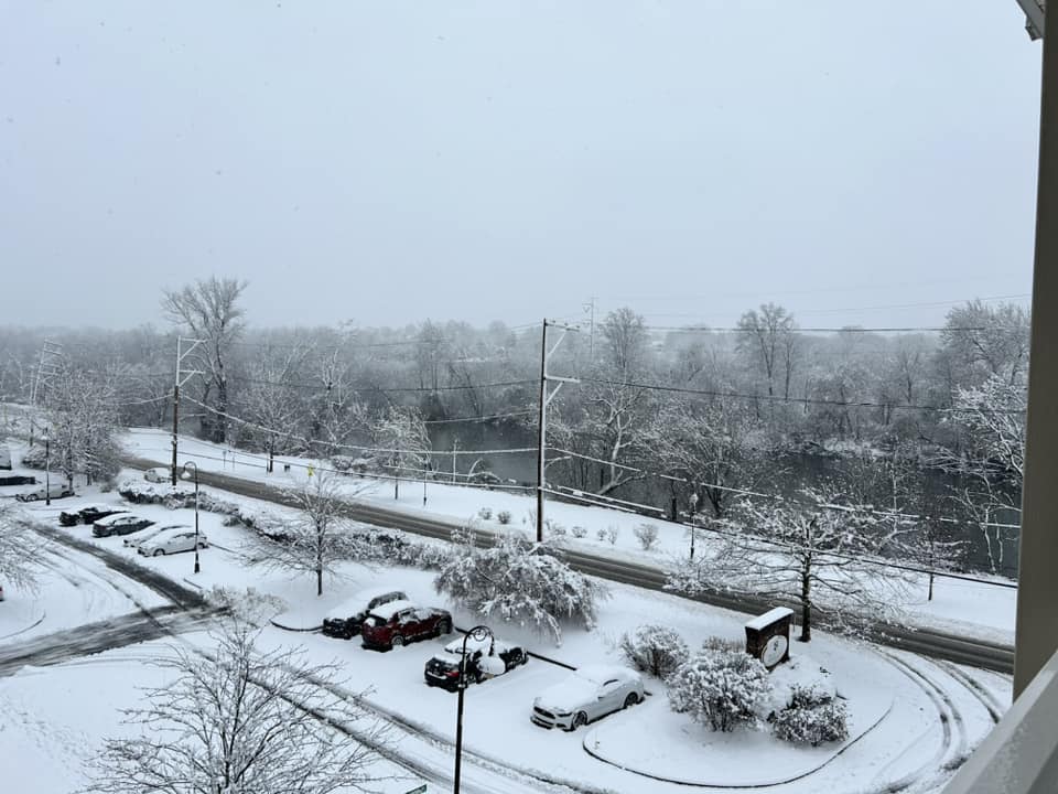 Snow in Royersford, Pennsylvania 