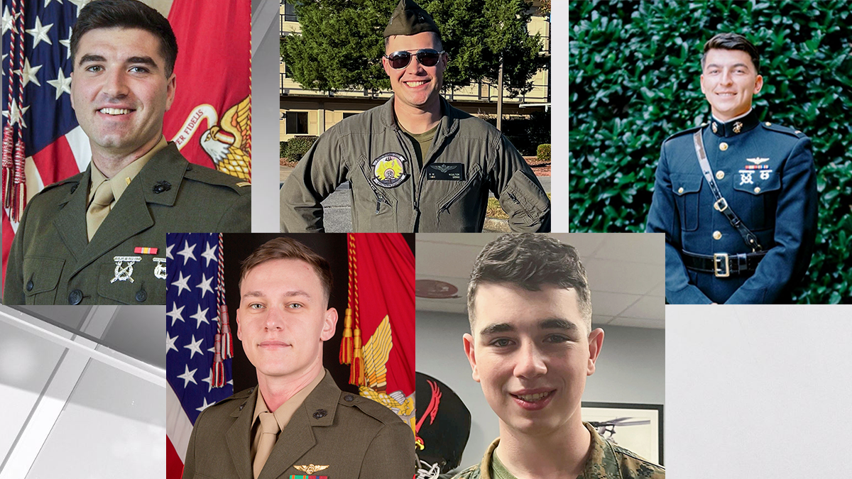 5 Marines killed in helicopter crash are identified - Vimarsana News