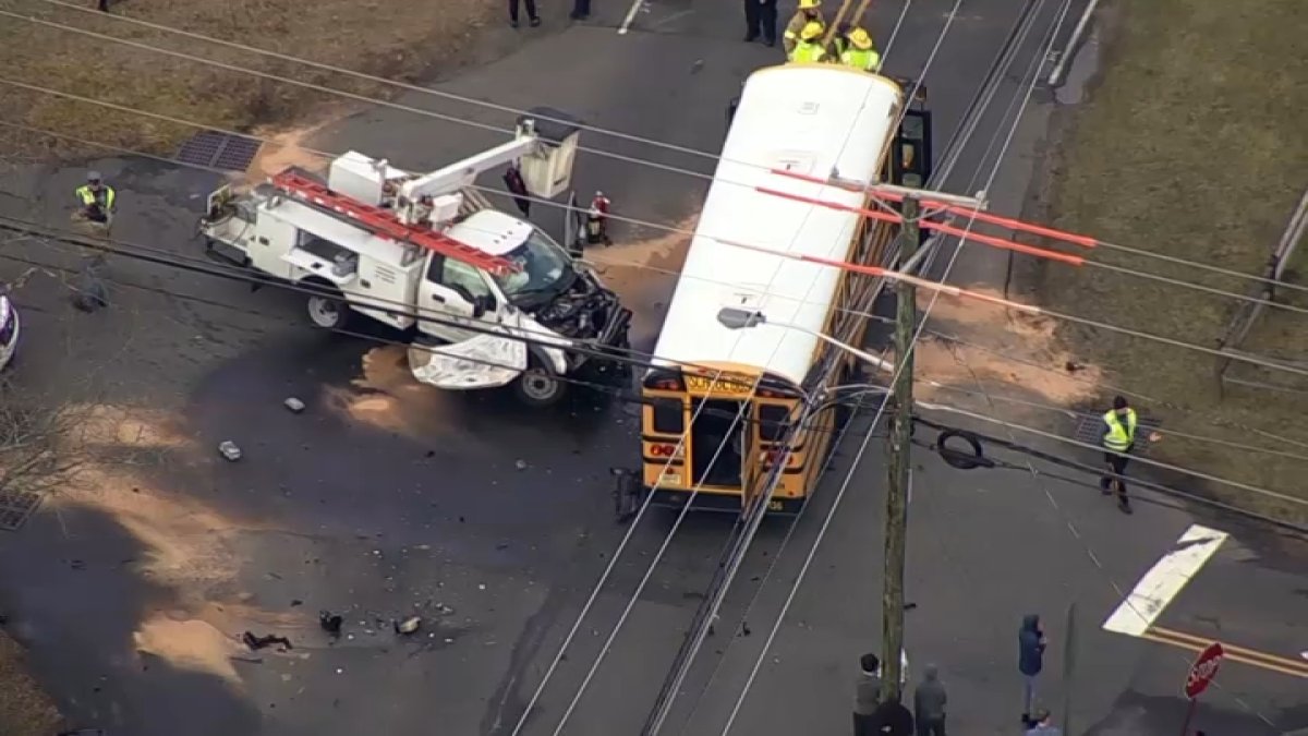 14 students injured in NJ school bus crash – NBC10 Philadelphia