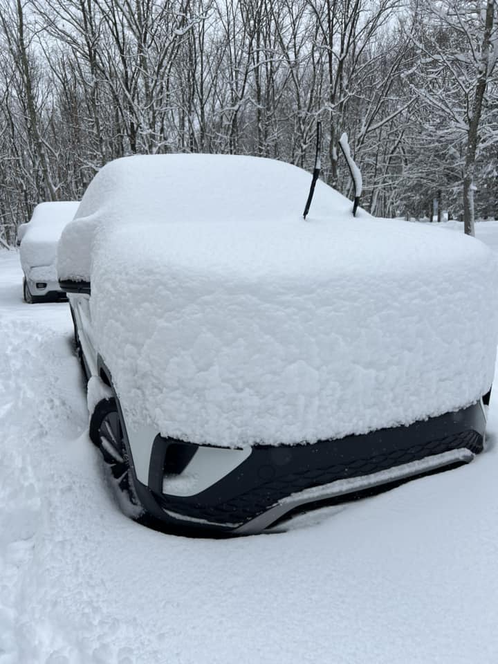 Snow in the Poconos 