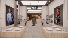 Nike's ‘World of Flight’ store rendering. 