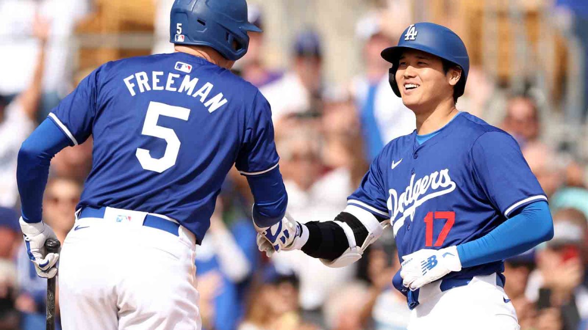 Shohei Ohtani homers in exhibition debut with Los Angeles Dodgers ...