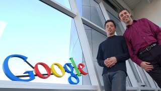 Google co-founders Sergey Brin Google co-founders Sergey Brin, left, and Larry Page