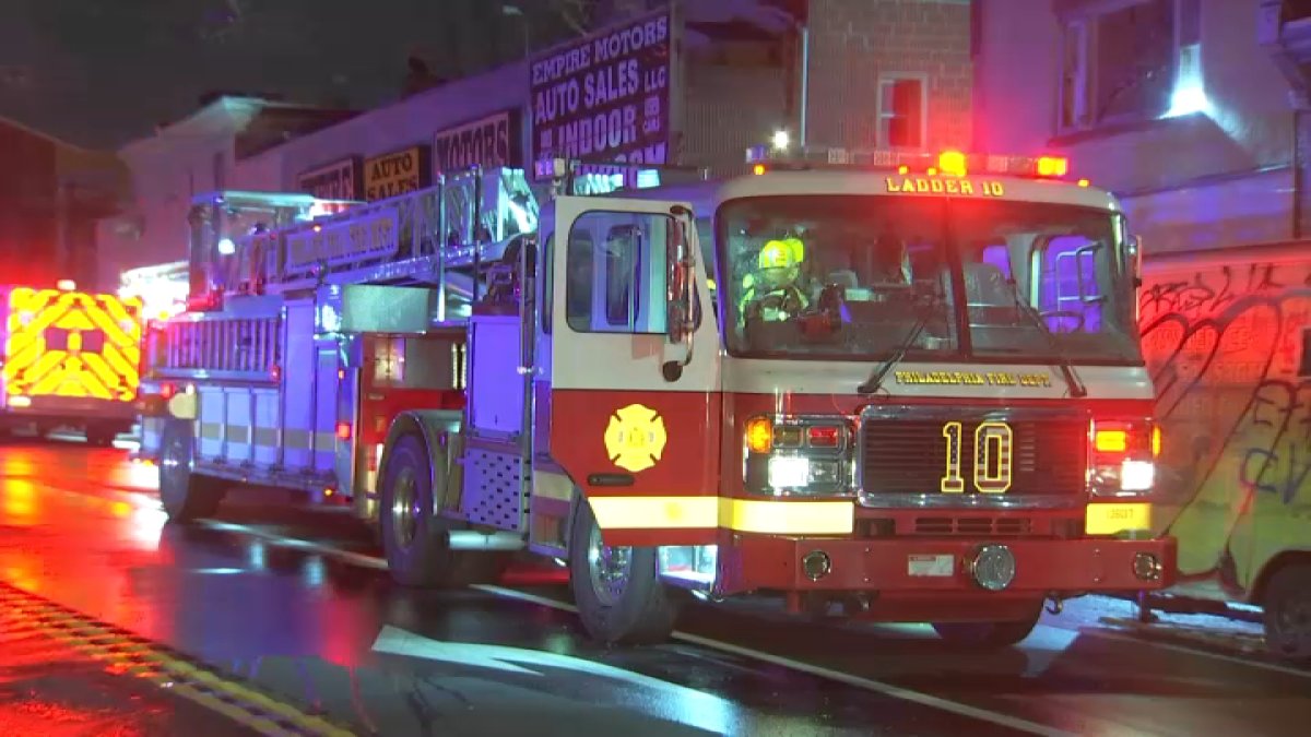 Man injured after jumping from burning building in Frankford – NBC10 ...