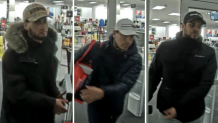 Police in Bensalem are seeking these three men after a Kohl's on Street Road was robbed on Jan. 23.