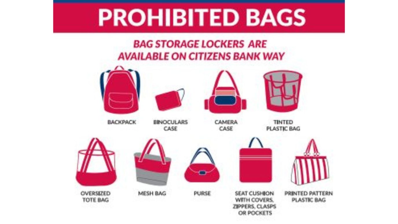 Citizens Bank Park bag policy for 2024 Phillies season – NBC10 Philadelphia