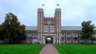 Brookings Hall at Washington University in St. Louis.