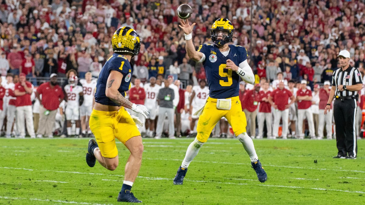 Roman Wilson on why JJ McCarthy is rising up draft boards NBC10