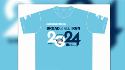 Swag unveiled for the 2024 Independence Blue Cross Broad Street Run