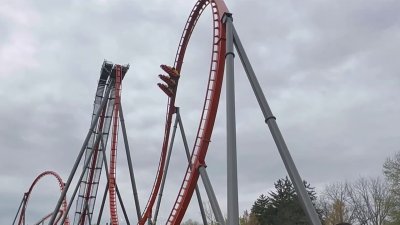 Roller coaster fans in Lehigh Valley get ready for 1st thrills on Dorney's Iron Menace