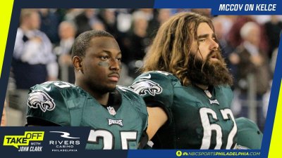 LeSean McCoy was shocked by rookie Jason Kelce's small size