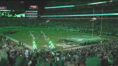 New LED lights installed at the Linc as part of Eagles' ‘Go Green' initiative