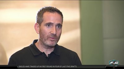 Eagles GM Howie Roseman talks about the team's passion and trading up in the draft