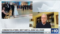 NBC10 congratulates Brittany and John Sullivan on their wedding