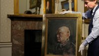 A painting of Winston Churchill by an artist whose work he hated is up for auction
