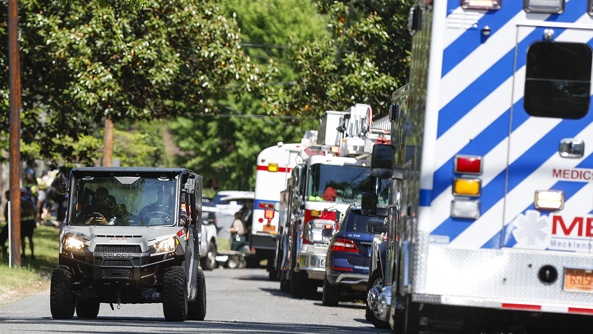 Numerous law enforcement officers struck by gunfire in Charlotte