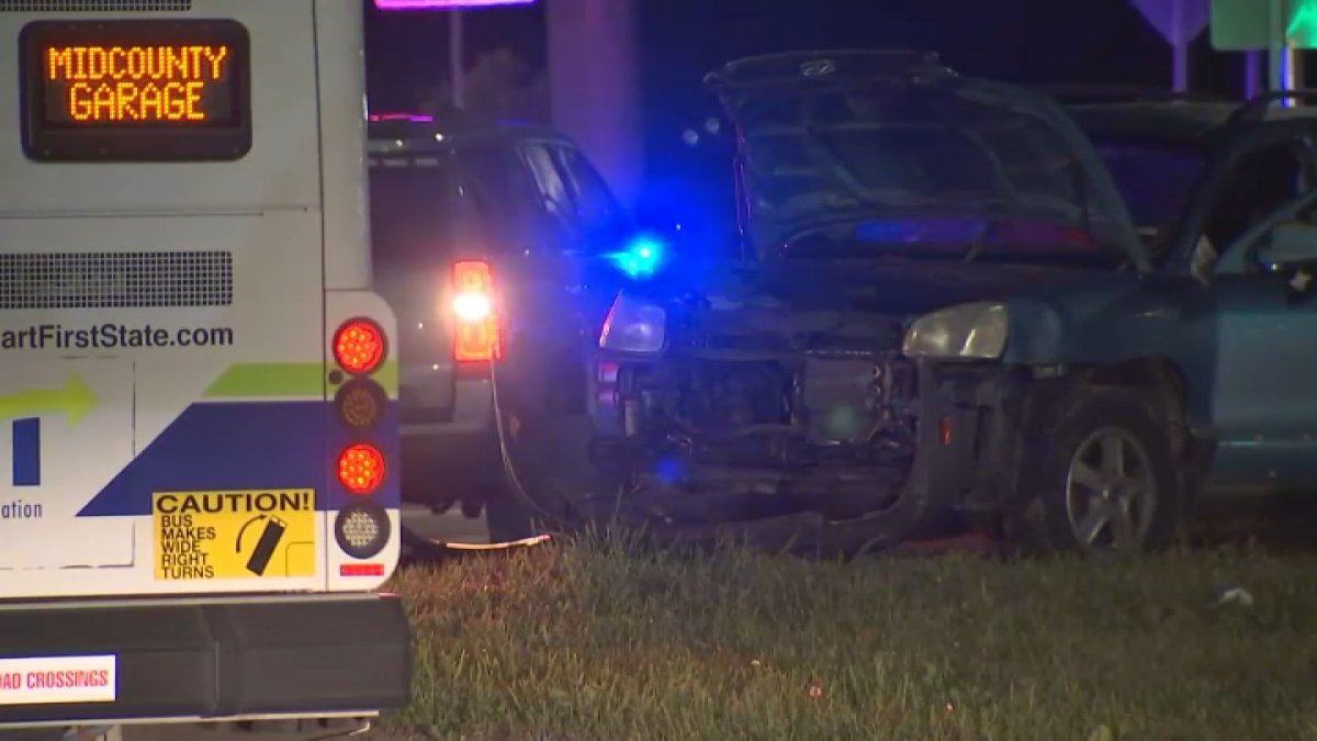 DUI driver chases ex, hurts troopers, strikes bus, officials say ...