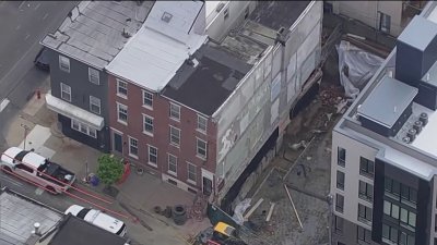 Philadelphia family displaced after their home collapsed next to a construction site