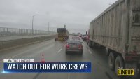 The Lineup: Watch out for work crews