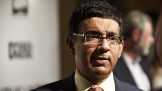 Dinesh D’Souza attends the DC premiere of his film, “Death of a Nation,” at E Street Cinema on August 1, 2018 in Washington, DC. 