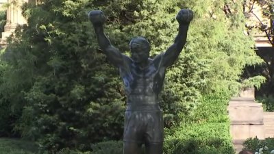 Philly's Rocky statue getting a spring cleaning