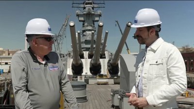 Vietnam vets, volunteers help restore USS New Jersey – decorated Navy battleship
