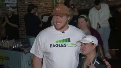 Cam Jurgens' jerky brand launched at Philadelphia Eagles' charity event