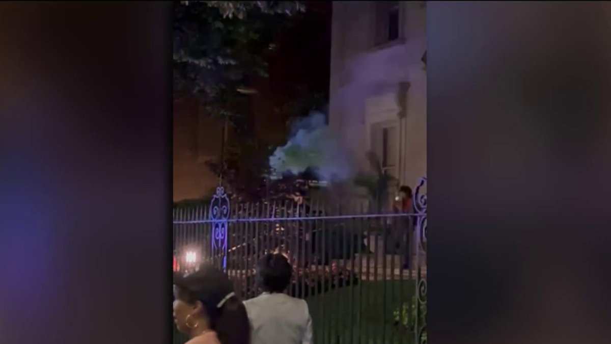 Pro-Palestinian protesters marched through University City hours after