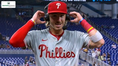 Bryson Stott discusses bases-clearing triple in win over Marlins to help Phillies stay hot